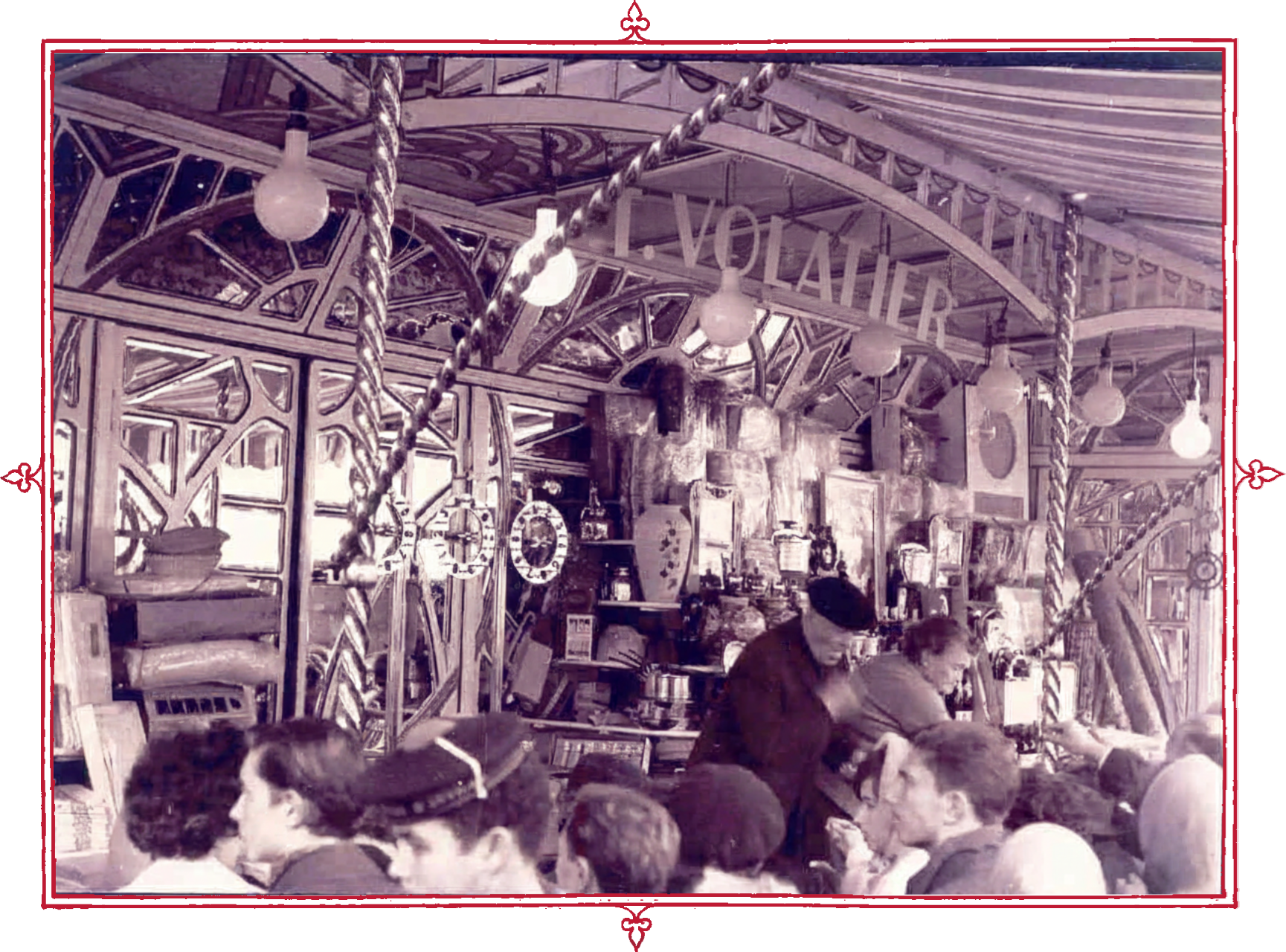 Scène de théâtre ancienne